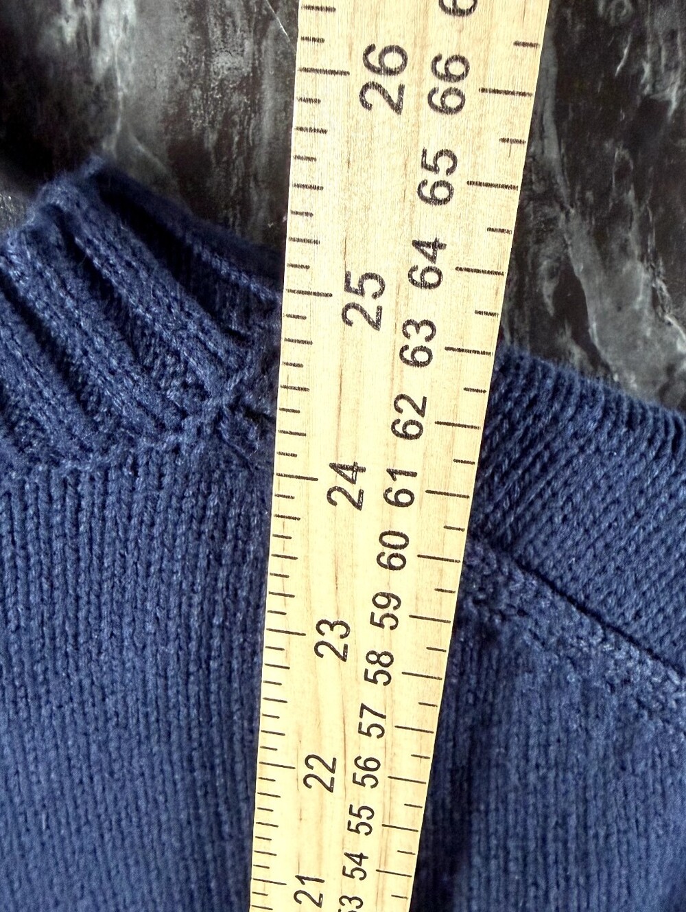 Polo Ralph Lauren Women's Blue USA Polo Bear Knit Sweater Small - Picture 4 of 5